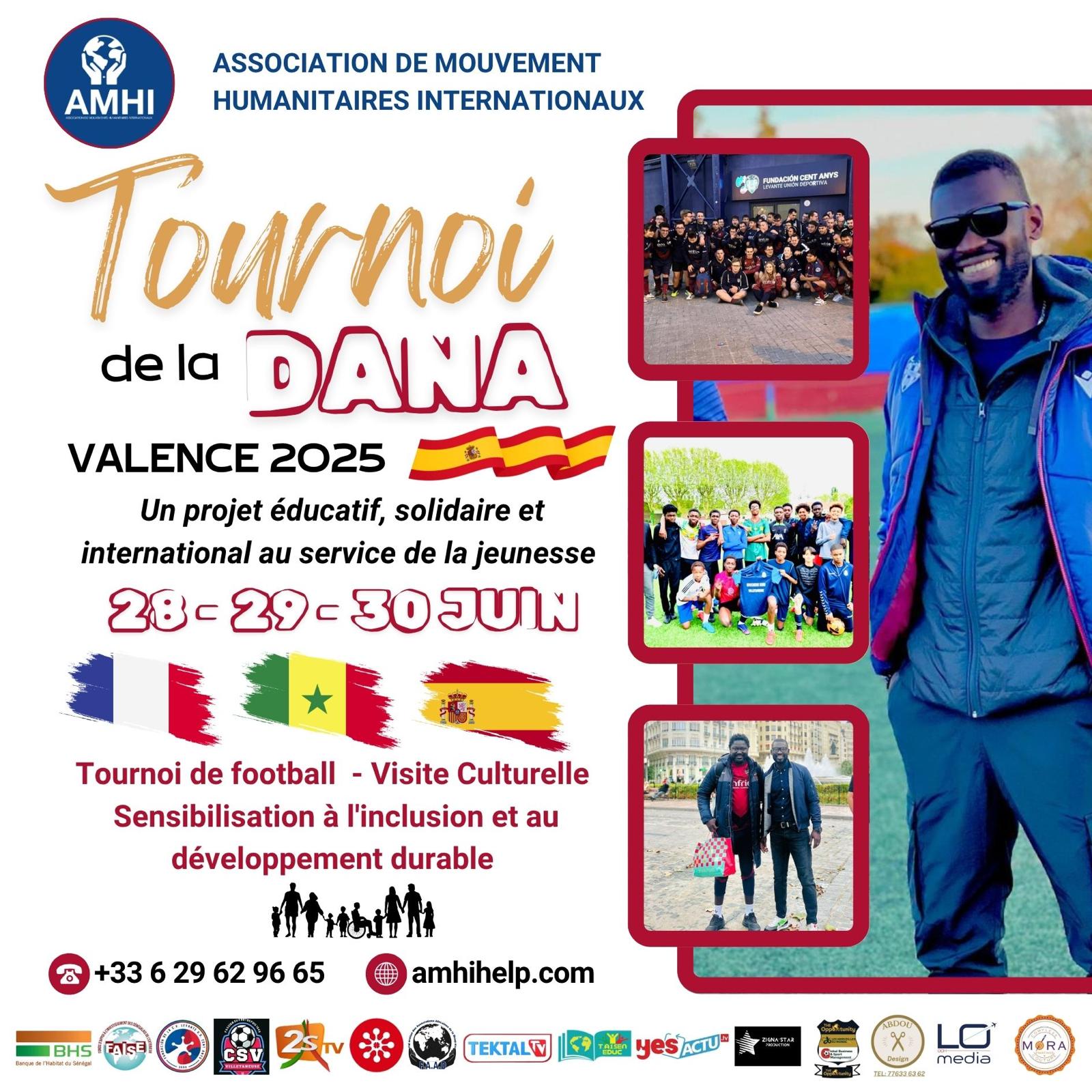 Affiche Tournoi de la Dana 2025